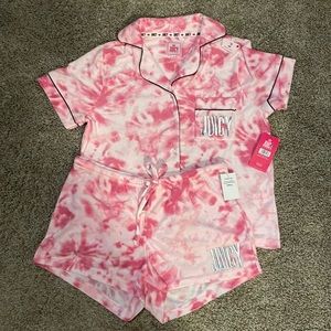 *SOLD* Juicy by Juicy Couture Pink Tie Dye Set